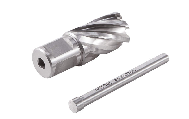 ACTOOL 7/8" Diameter Ã— 1" Depth of Cut HSS ANNULAR Cutter with 3/4'' Weldon Shank - Image 4